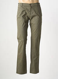 Pantalon chino stretch taille normale vert EUROPANN homme