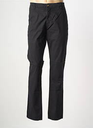Pantalon chino tissage popeline taille normale noir EUROPANN homme