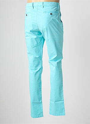 Pantalon chino tissage popeline taille normale bleu clair EUROPANN homme