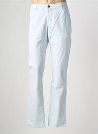 Pantalon chino tissage popeline taille normale gris EUROPANN homme
