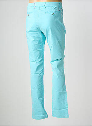 Pantalon chino stretch taille normale bleu EUROPANN homme