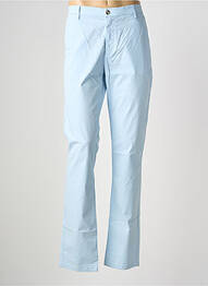 Pantalon chino stretch taille normale bleu clair EUROPANN homme