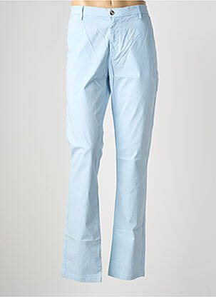 Pantalon chino stretch taille normale bleu clair EUROPANN homme