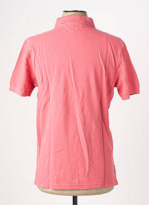 Polo stretch manches courtes rose EUROPANN homme