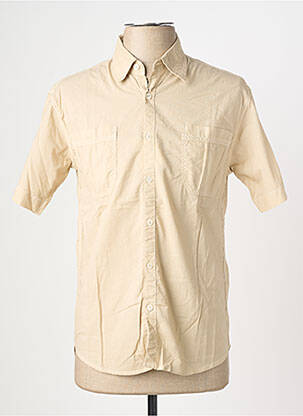 Chemise manches courtes poches beige EUROPANN homme