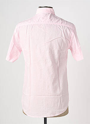 Chemise manches courtes poches rose EUROPANN homme