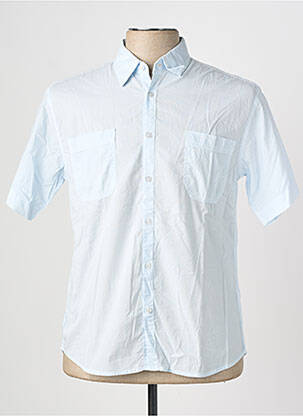Chemise manches courtes poches bleu clair EUROPANN homme