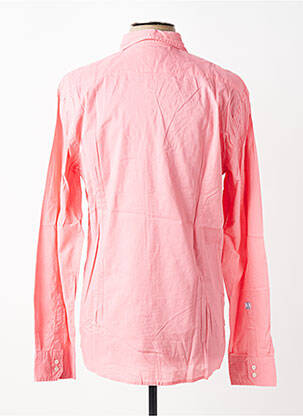 Chemise manches longues coupe cintrée rose EUROPANN homme