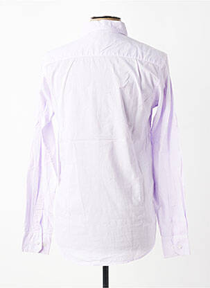 Chemise manches longues coupe cintrée violet EUROPANN homme