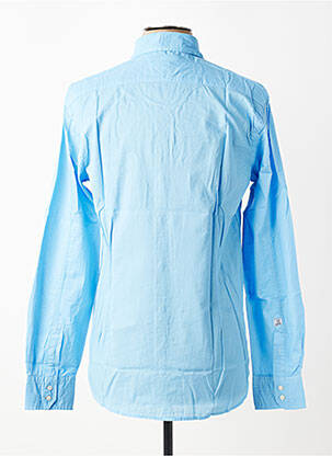 Chemise manches longues coupe cintrée bleu fonce EUROPANN homme
