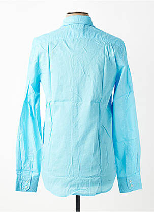 Chemise manches longues coupe cintrée bleu EUROPANN homme