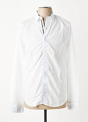 Chemise manches longues coupe cintrée blanc EUROPANN homme