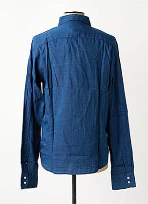 Chemise manches longues poches bleu EUROPANN homme