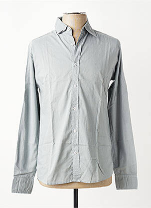 Chemise manches longues coupe cintrée gris EUROPANN homme