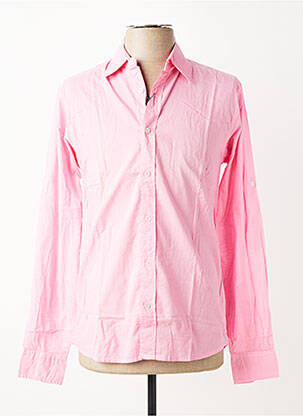 Chemise manches longues coupe cintrée rose EUROPANN homme