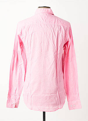 Chemise manches longues coupe cintrée rose EUROPANN homme