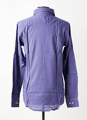 Chemise manches longues coupe cintrée violet EUROPANN homme