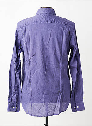 Chemise manches longues coupe cintrée violet EUROPANN homme