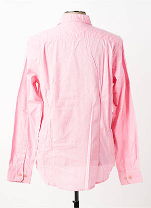 Chemise manches longues coupe cintrée rose EUROPANN homme