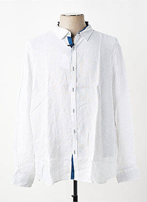 Chemise manches longues coupe cintrée blanc EUROPANN homme