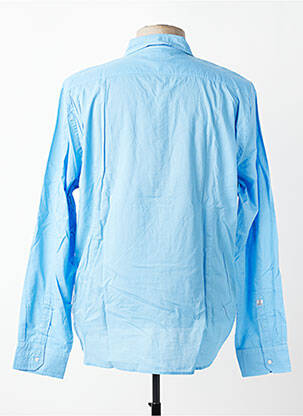 Chemise manches longues coupe cintrée bleu EUROPANN homme