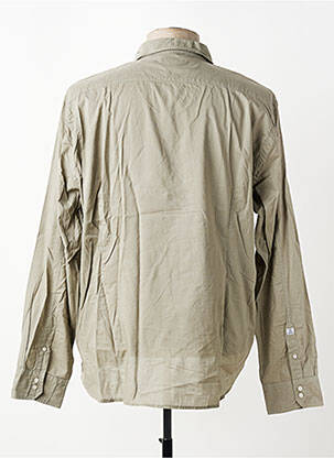 Chemise manches longues coupe cintrée marron EUROPANN homme