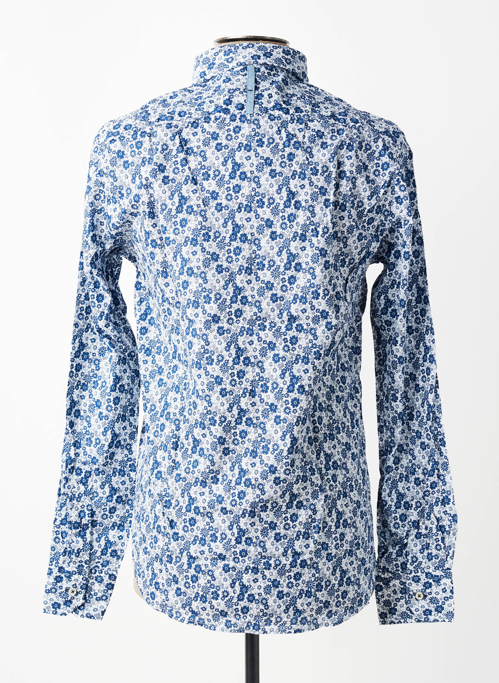 Chemise manches longues coupe cintrée bleu EUROPANN homme