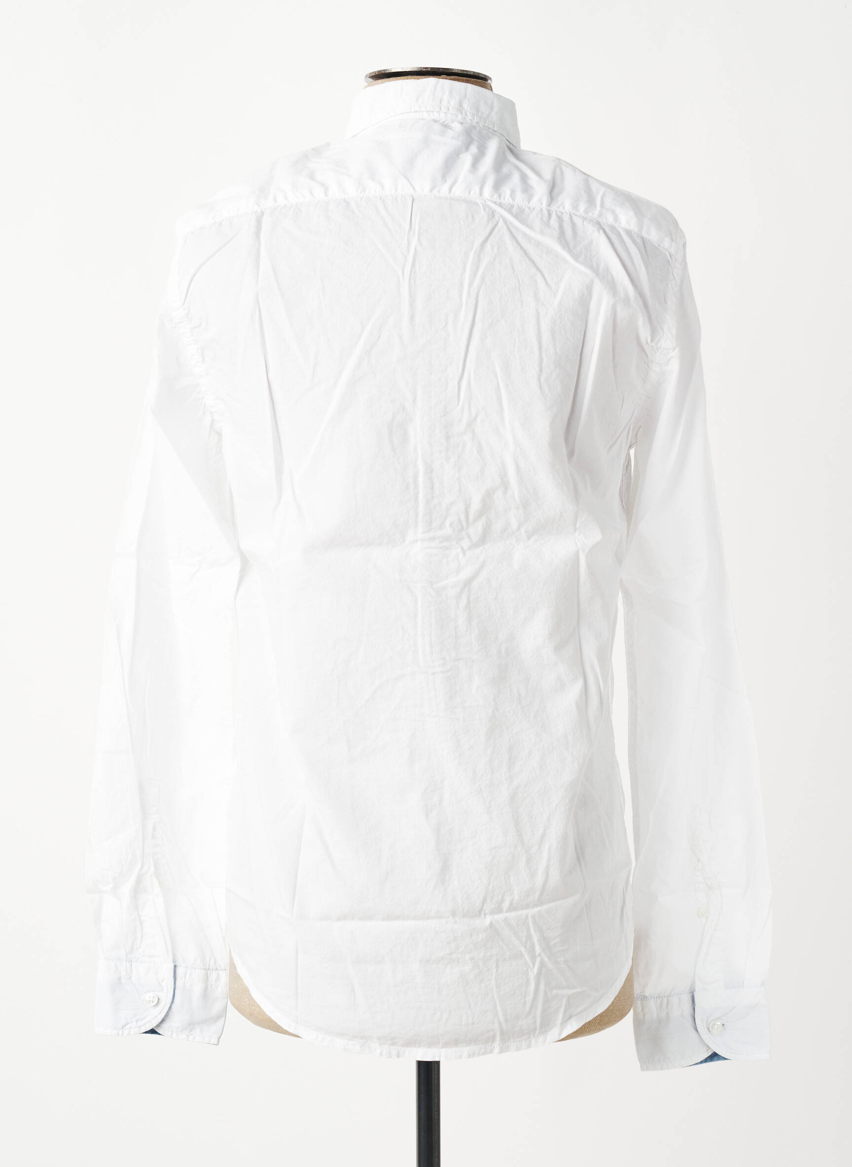 Chemise manches longues coupe cintrée blanc EUROPANN homme