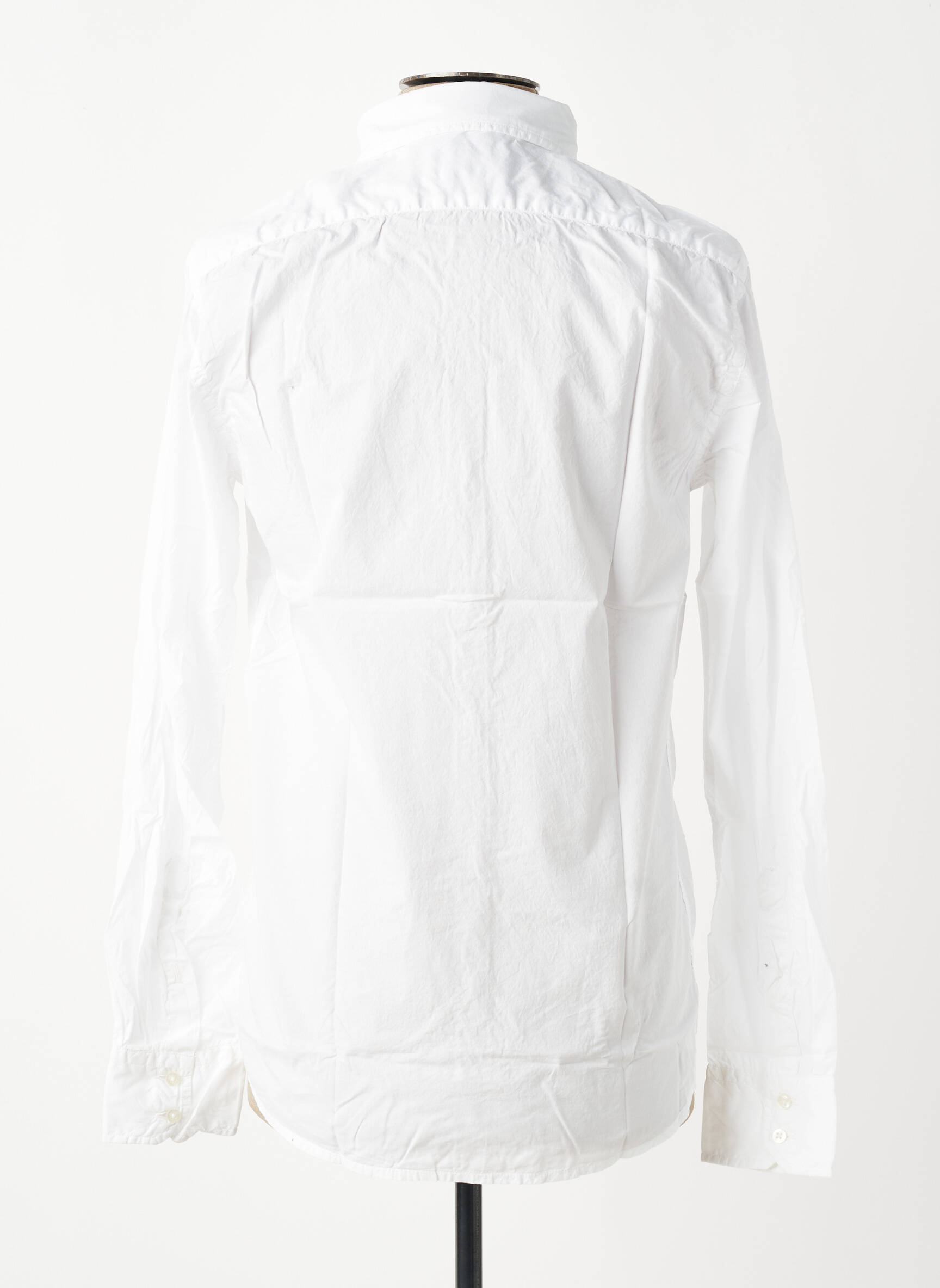 Chemise manches longues coupe cintrée blanc EUROPANN homme