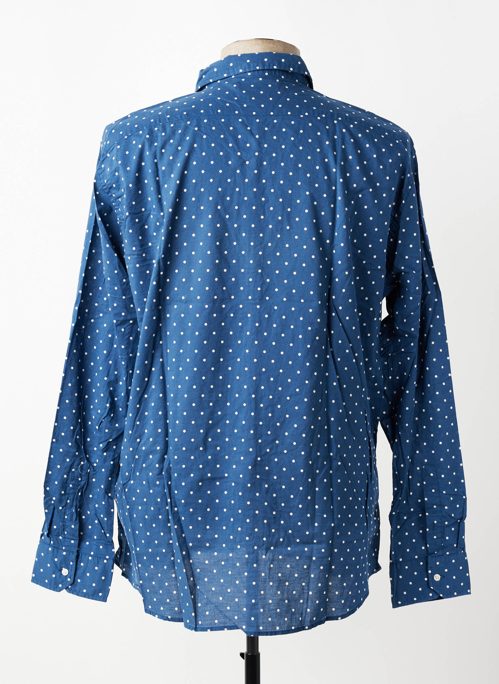Chemise manches longues coupe cintrée bleu EUROPANN homme