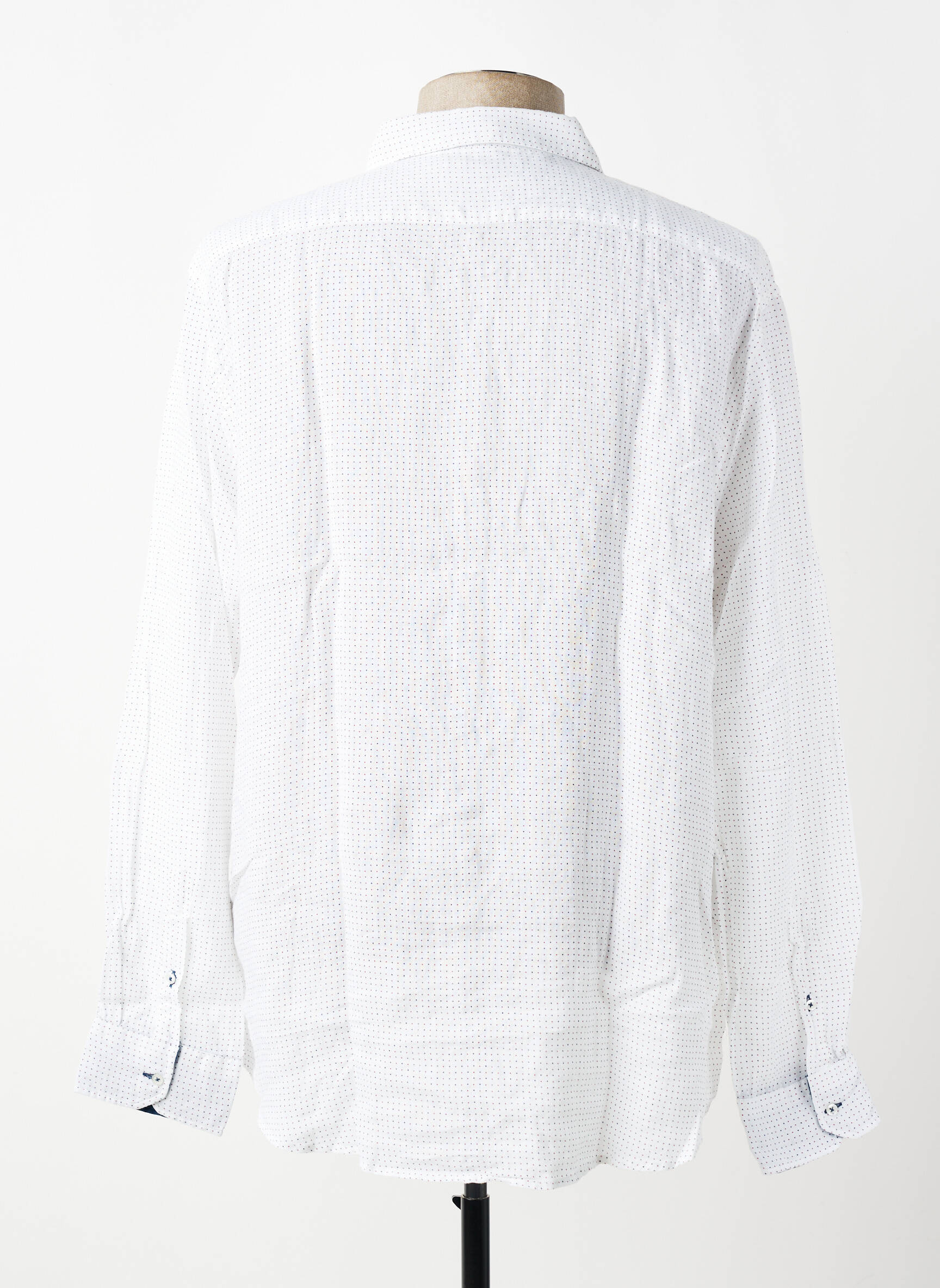 Chemise manches longues coupe cintrée blanc EUROPANN homme