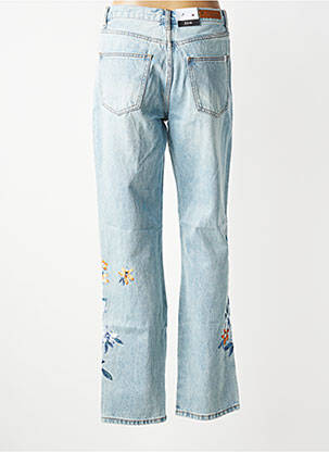 Jeans boyfriend taille normale taille normale bleu F.A.M. femme