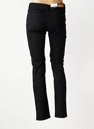 Jeans coupe slim stretch taille normale noir F.A.M. femme