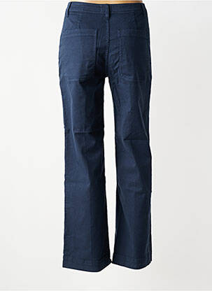 Pantalon droit stretch taille normale bleu LABDIP femme