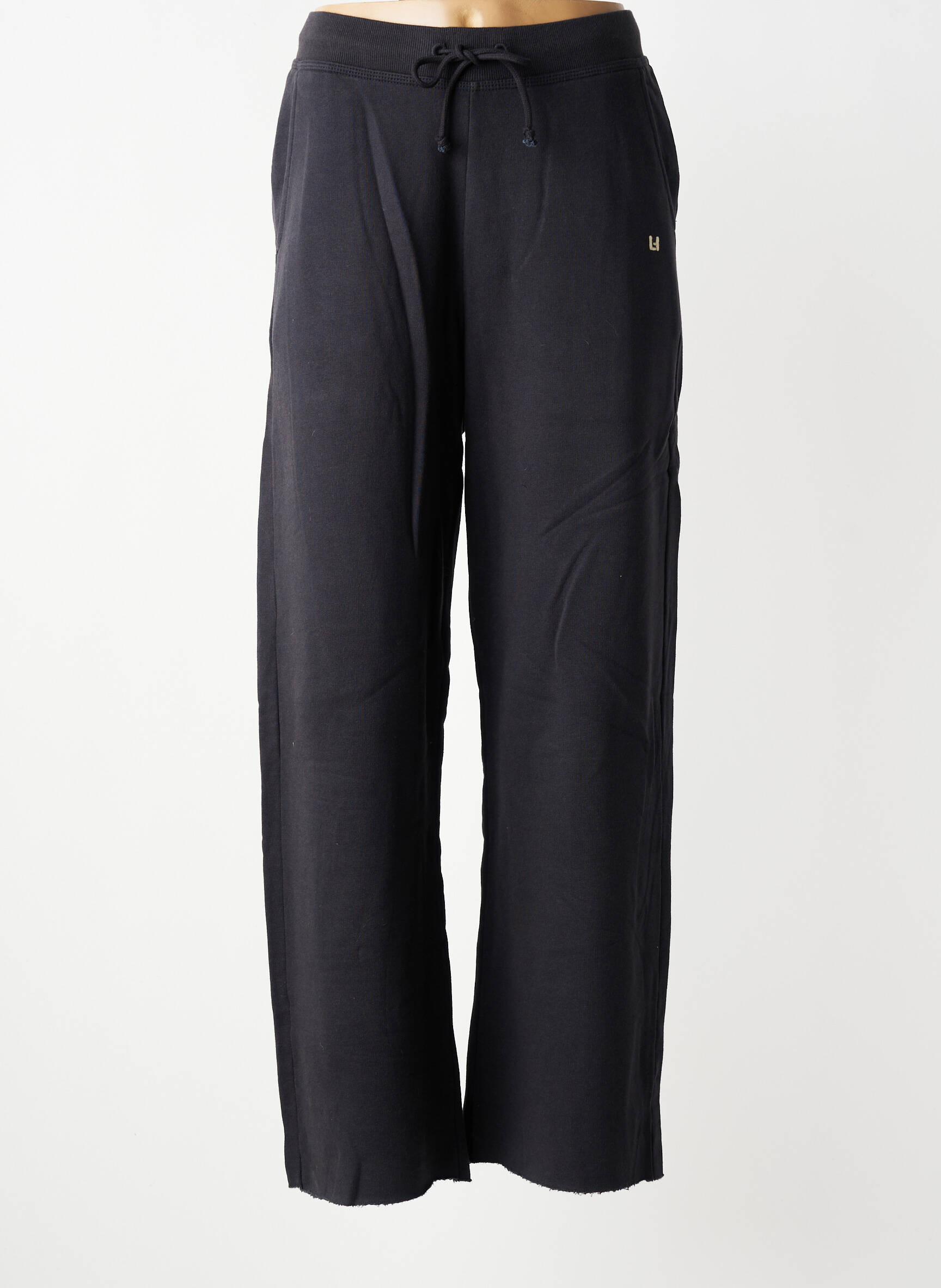 Jogging poches taille normale noir LEON & HARPER femme