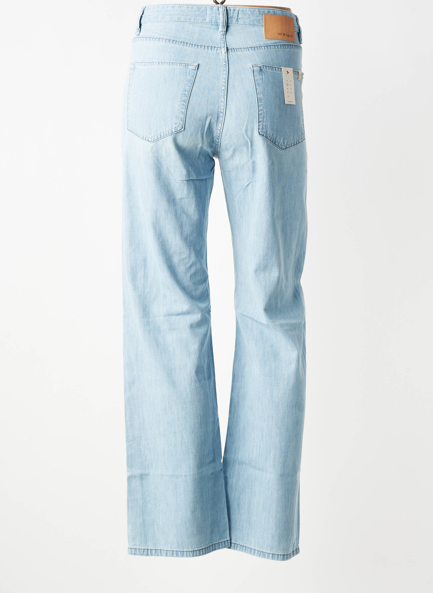 Jeans coupe large taille normale taille normale bleu RED LEGEND femme