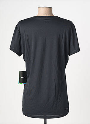 T-shirt sérigraphie manches courtes noir NIKE femme