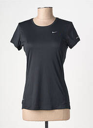 T-shirt sérigraphie manches courtes noir NIKE femme