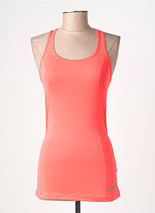 Débardeur sport multisport sans manche orange NIKE femme