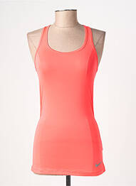 Débardeur sport multisport sans manche orange NIKE femme