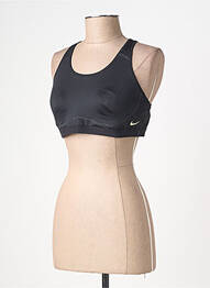 Soutien-gorge effet matière satinée brassieres noir NIKE femme