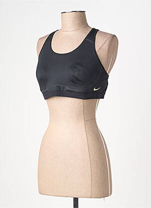 Soutien-gorge effet matière satinée brassieres noir NIKE femme