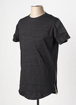 T-shirt stretch manches courtes noir THE NEW DESIGNERS ! homme