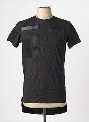 T-shirt stretch manches courtes noir THE NEW DESIGNERS ! homme