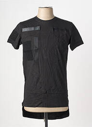 T-shirt stretch manches courtes noir THE NEW DESIGNERS ! homme
