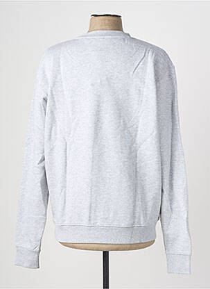 Sweat-shirt stretch manches longues gris KARL KANI homme
