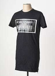T-shirt coupe cintrée manches courtes noir THE NEW DESIGNERS ! homme