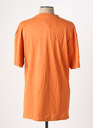 T-shirt broderie manches courtes orange KARL KANI homme