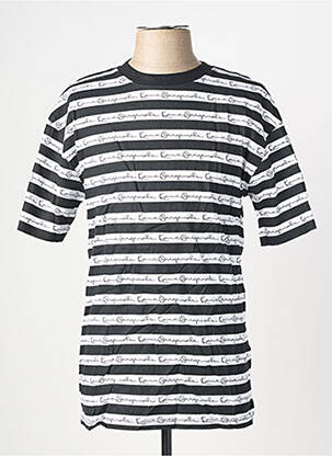 T-shirt coupe cintrée manches courtes noir KARL KANI homme