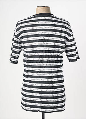 T-shirt coupe cintrée manches courtes noir KARL KANI homme